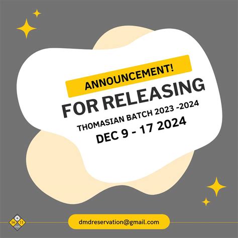 dfacdoc.releasing@gmail.com|Announcement .